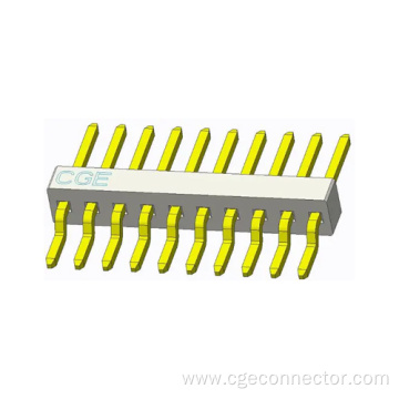 SMT Reclining paste type 1.27 Single-row prone connectors